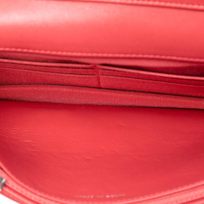 Chanel CC Quilted Patent Incognito Wallet On Chain