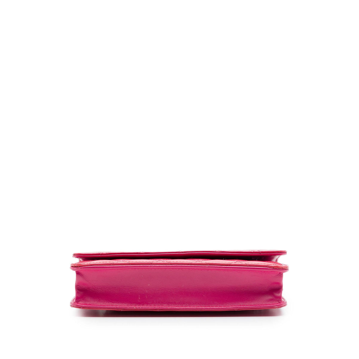 Chanel CC Quilted Patent Wallet on Chain