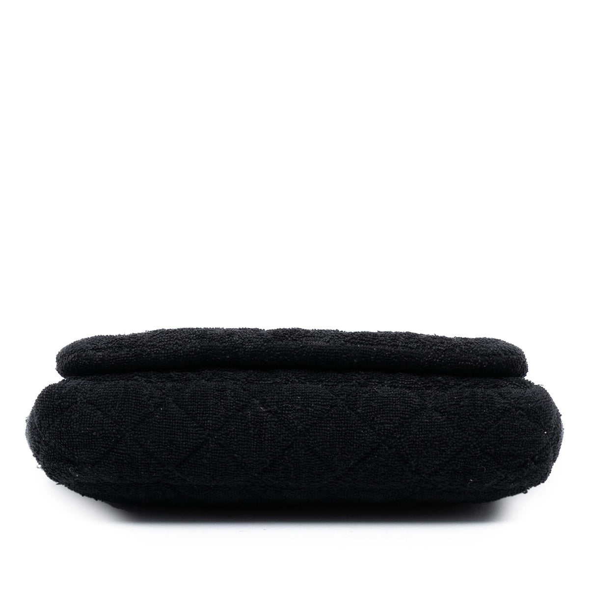Chanel CC Quilted Terry Cloth Flap