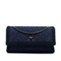 Chanel CC Quilted Tweed Accordion Flap