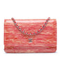 Chanel CC Striped Patent Wallet On Chain