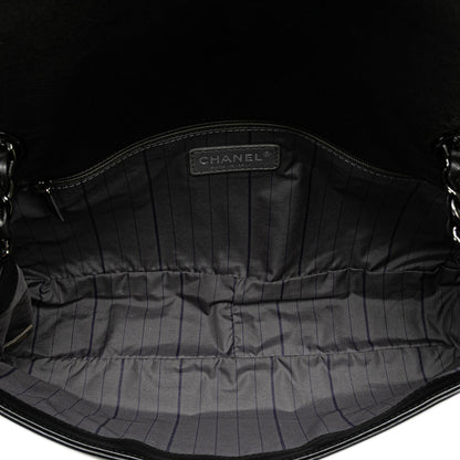 Chanel CC Studded Lambskin East West Flap