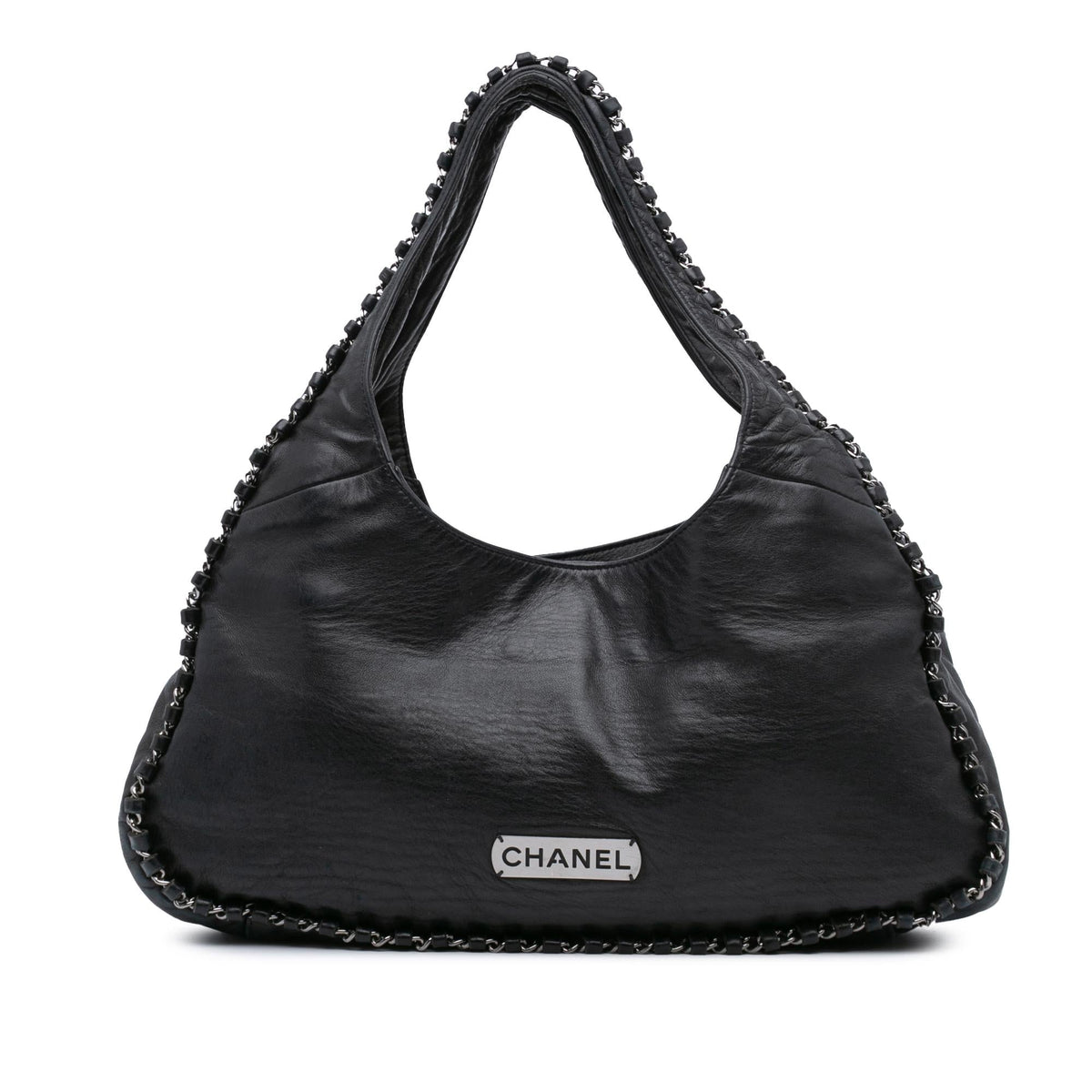 Chanel Calfskin Chain Around Hobo
