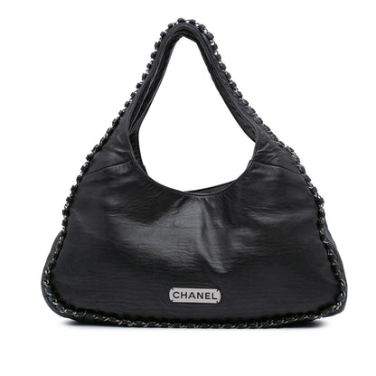 Chanel Calfskin Chain Around Hobo