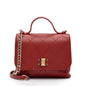 Chanel Calfskin Double Pocket Small Top Handle Bag (SHF-2K0IF5)