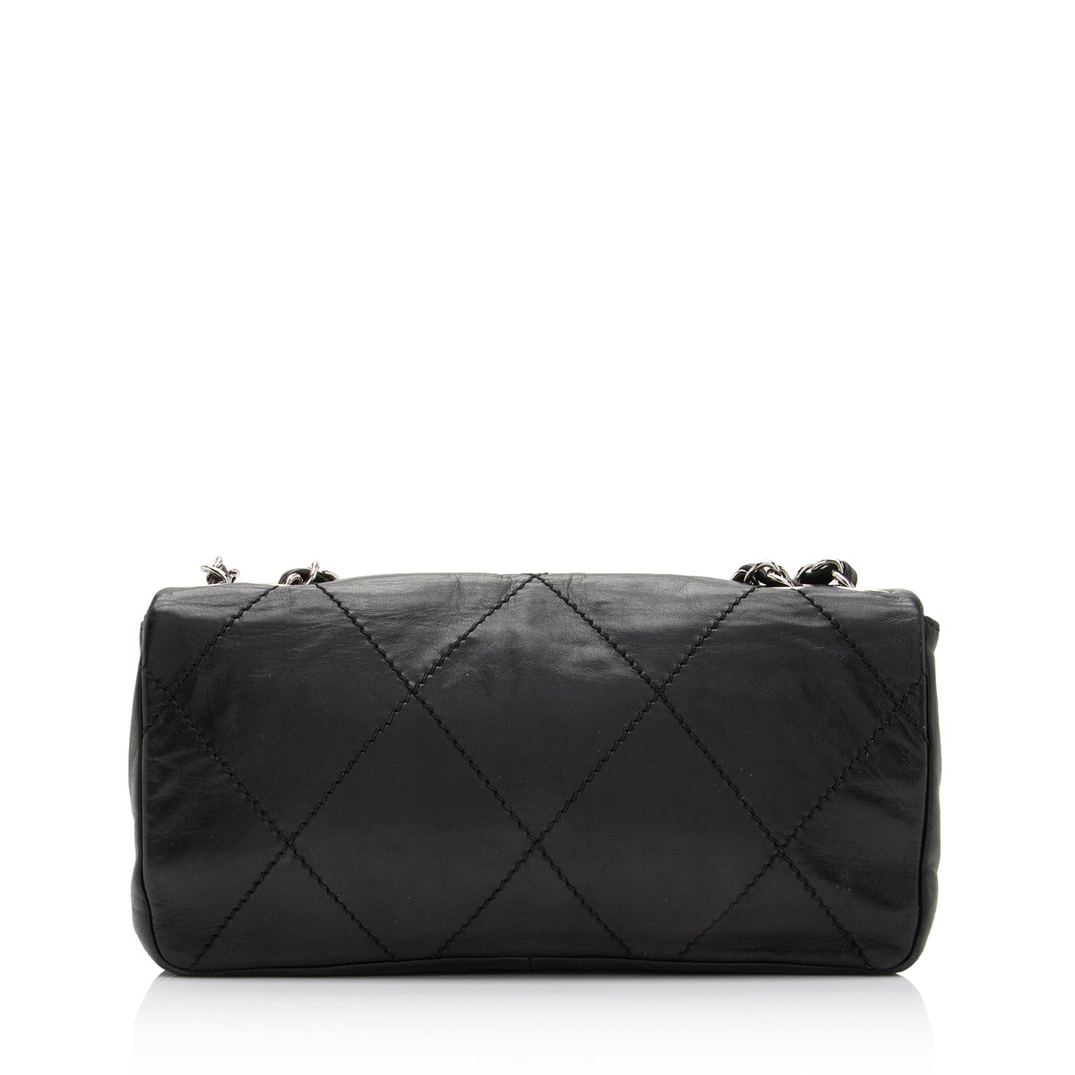 Chanel Calfskin Oversized Quilted CC Small Flap Bag (SHF-FRyV1T)