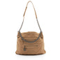 Chanel Calfskin Stitched Double Zip Hobo