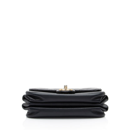 Chanel Calfskin Straight Line Mini Flap Bag