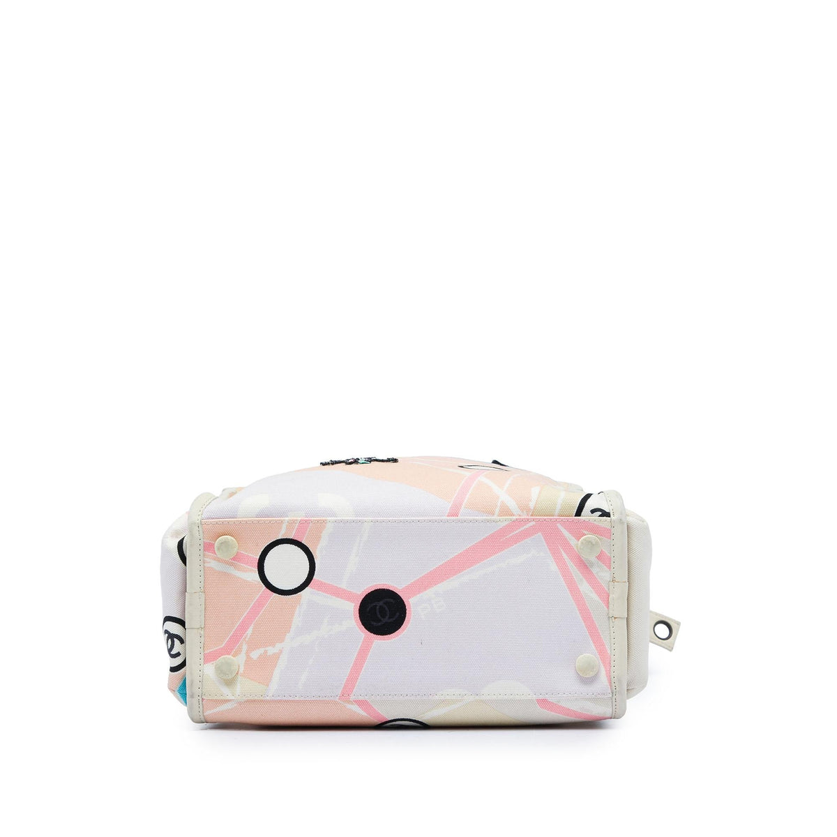 Chanel Canvas Eiffel Tower Handbag