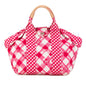 Chanel Canvas Gingham Handbag