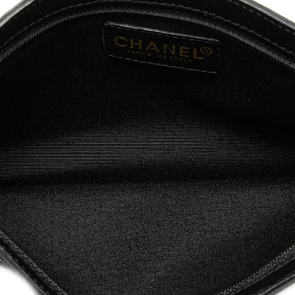 Chanel Canvas Symbols Chain Pochette