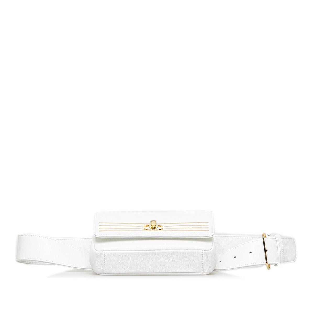 Chanel Captain Gold Belt Bag