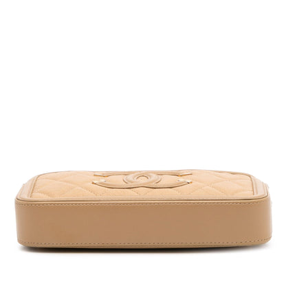 Chanel Caviar CC Filigree Crossbody