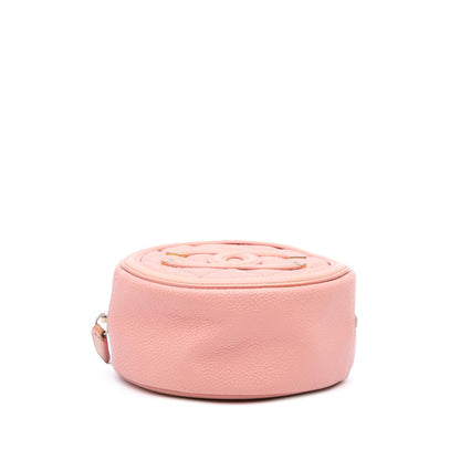 Chanel Caviar CC Filigree Round Crossbody