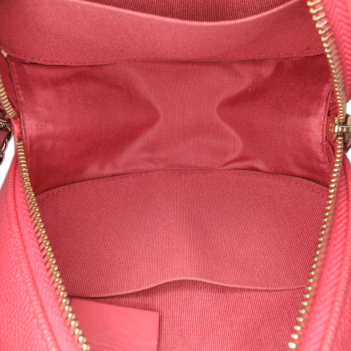 Chanel Caviar CC Filigree Round Crossbody