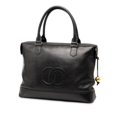 Chanel Caviar Front Pocket Tote