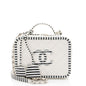 Chanel Caviar Leather CC Filigree Medium Vanity Case