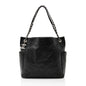 Chanel Caviar Leather CC Medium Pocket Hobo