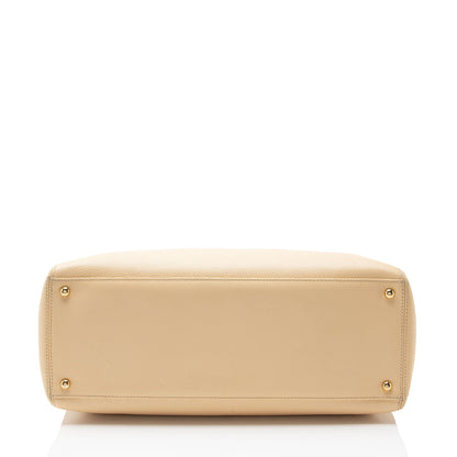 Chanel Caviar Leather Cerf Classic Executive Tote