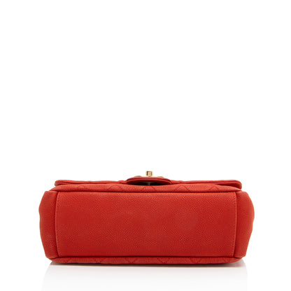Chanel Caviar Leather Chic Quilt Flap Bag