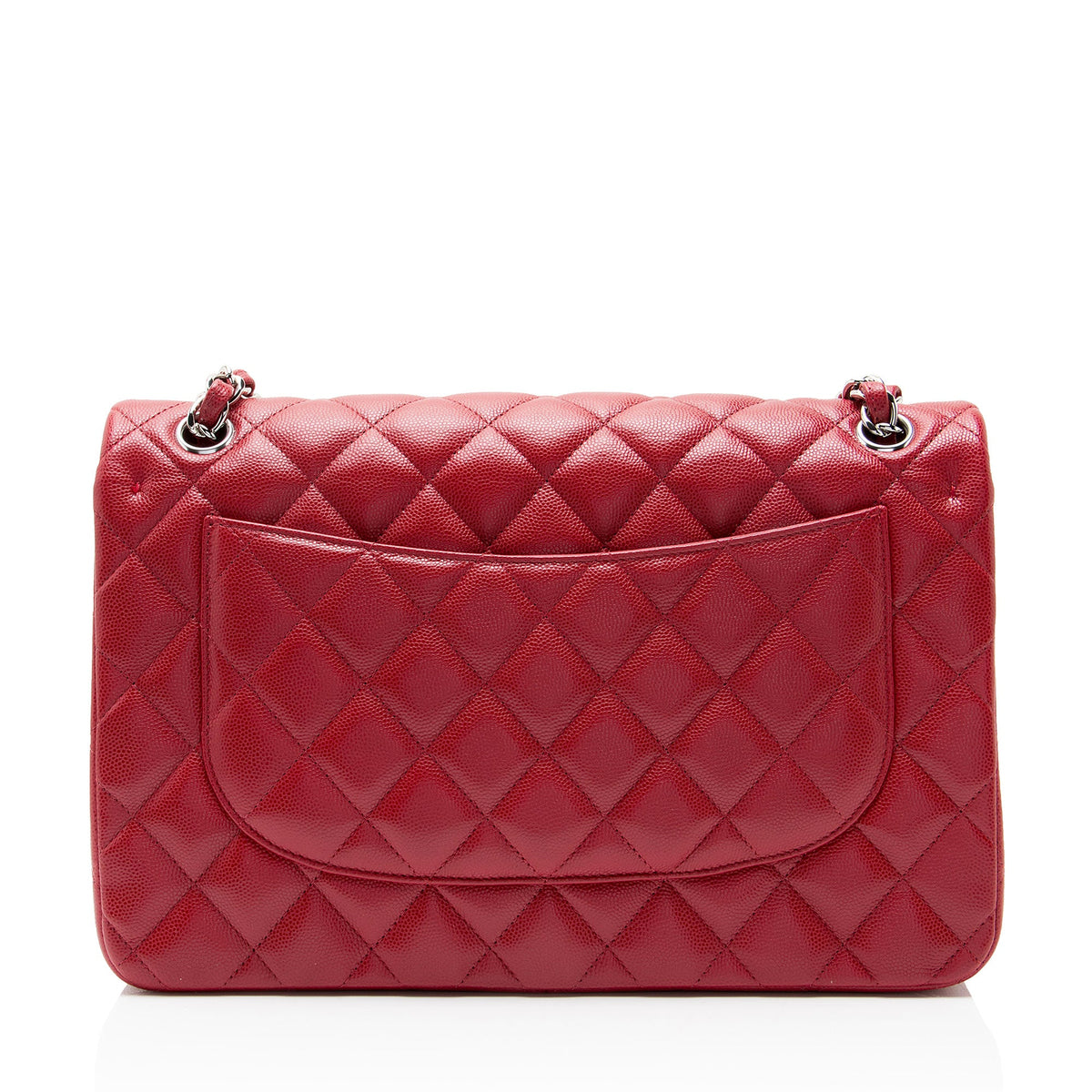 Chanel Caviar Leather Classic Jumbo Double Flap Bag