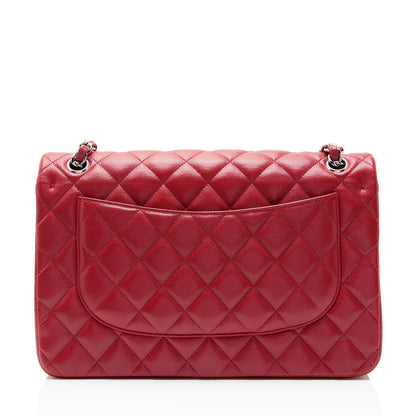 Chanel Caviar Leather Classic Jumbo Double Flap Bag
