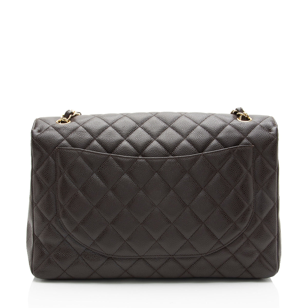 Chanel Caviar Leather Classic Maxi Single Flap Bag