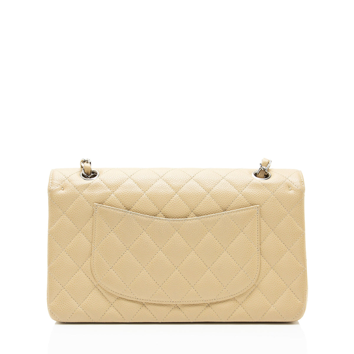Chanel Caviar Leather Classic Medium Double Flap Bag