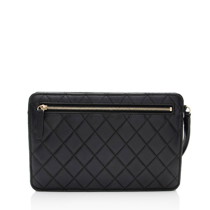 Chanel Caviar Leather Classic Trendy Pouch