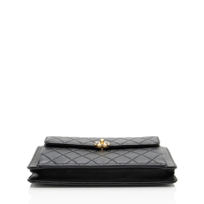 Chanel Caviar Leather Classic Trendy Pouch