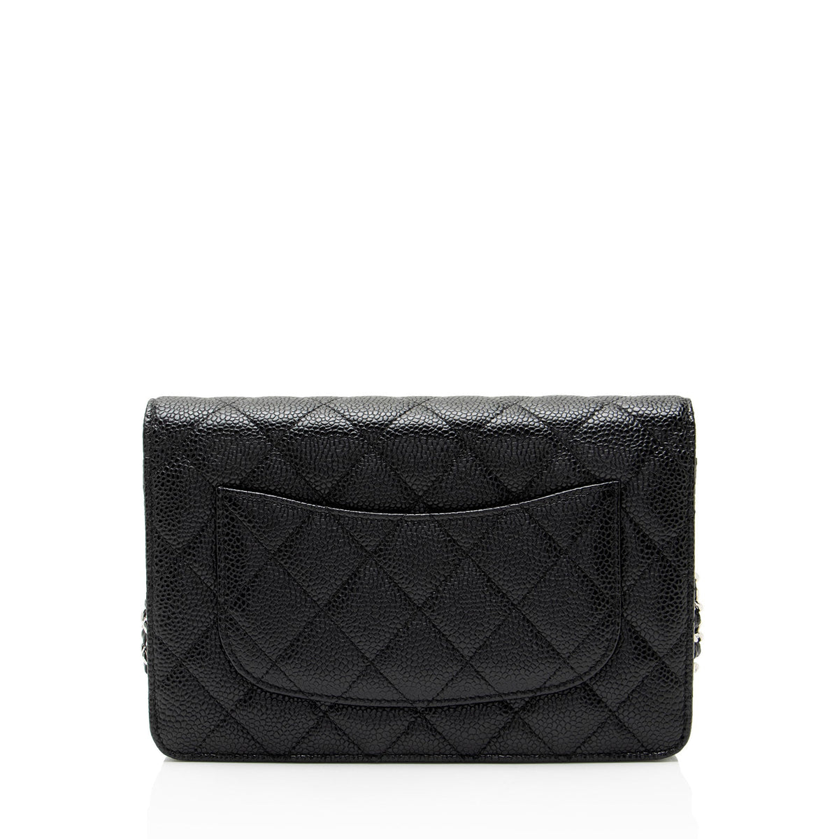 Chanel Caviar Leather Classic Wallet on Chain