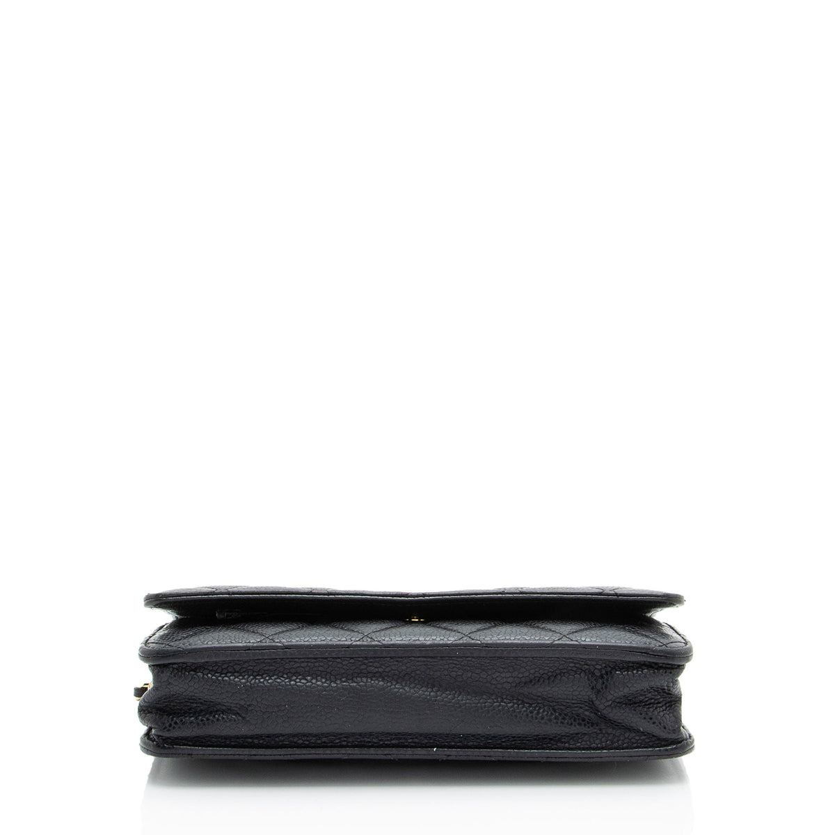 Chanel Caviar Leather Classic Wallet on Chain