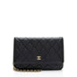 Chanel Caviar Leather Classic Wallet on Chain