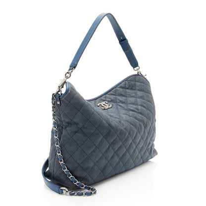 Chanel Caviar Leather French Riviera Hobo