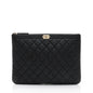 Chanel Caviar Leather Boy Medium O Case