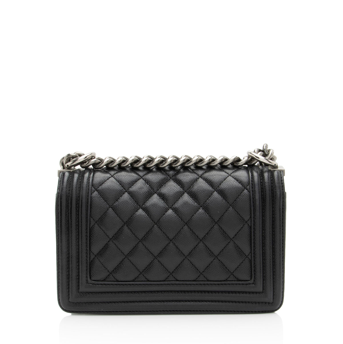 Chanel Caviar Leather Small Boy Bag