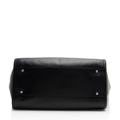 Chanel Caviar Leather Studded Deauville Large Tote