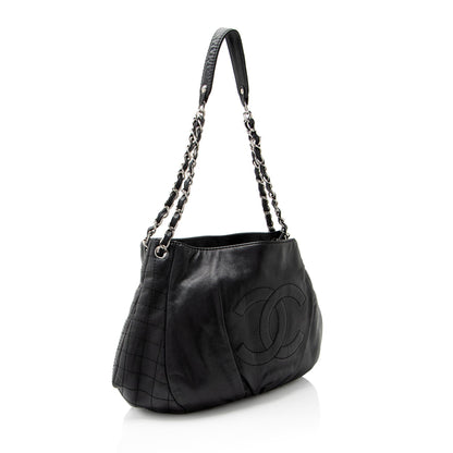 Chanel Caviar Leather Timeless CC Shoulder Bag