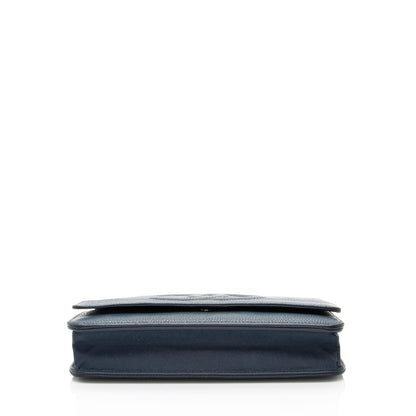 Chanel Caviar Leather Timeless CC Wallet on Chain