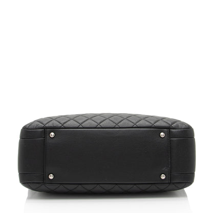 Chanel Caviar Leather Urban Companion Tote (SHF-nAN9Fg)