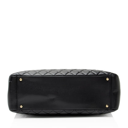 Chanel Caviar Leather XL Grand Shopping Tote