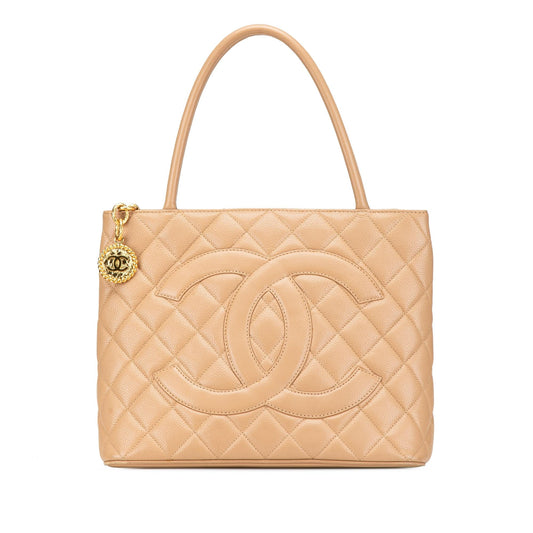 Chanel Caviar Medallion Tote