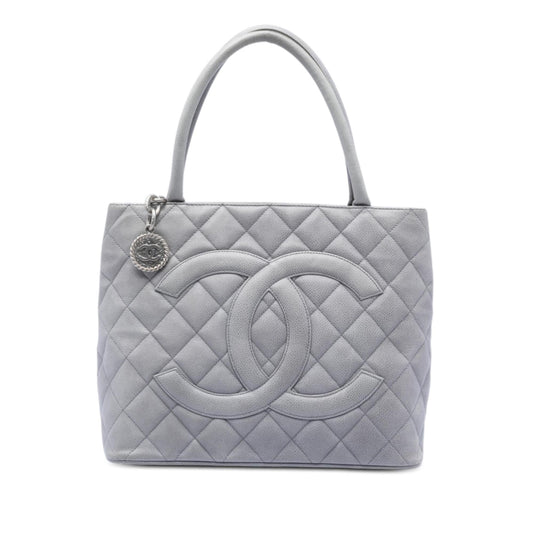 Chanel Caviar Medallion Tote