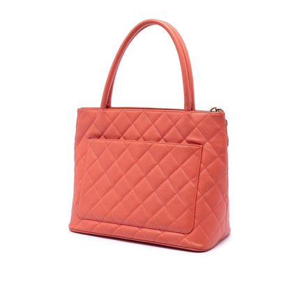 Chanel Caviar Medallion Tote