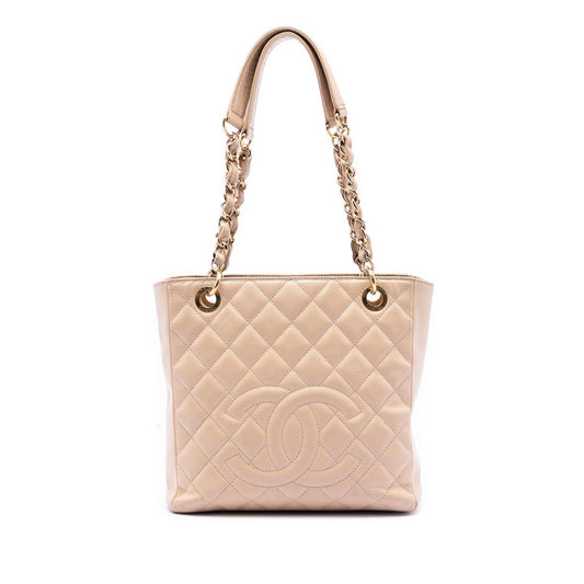 Chanel Caviar Petite Shopping Tote