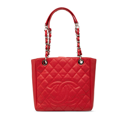 Chanel Caviar Petite Shopping Tote