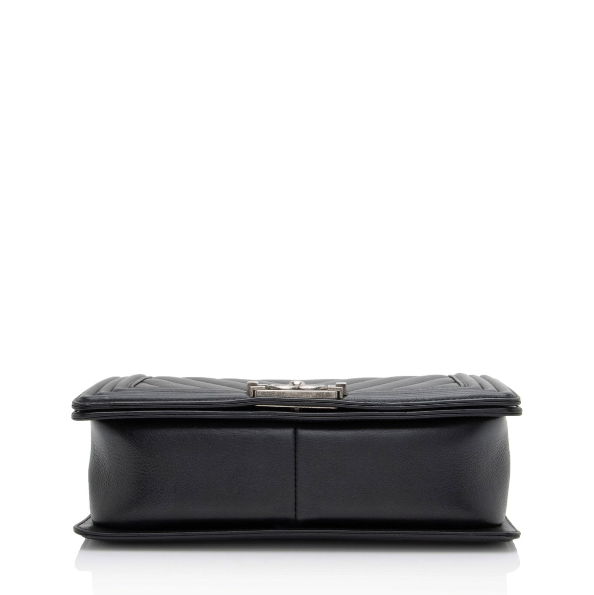 Chanel Chevron Lambskin Old Medium Boy Bag