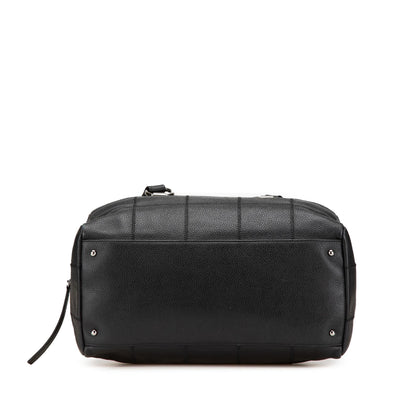 Chanel Choco Bar Caviar Shoulder Bag