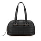 Chanel Choco Bar Caviar Shoulder Bag