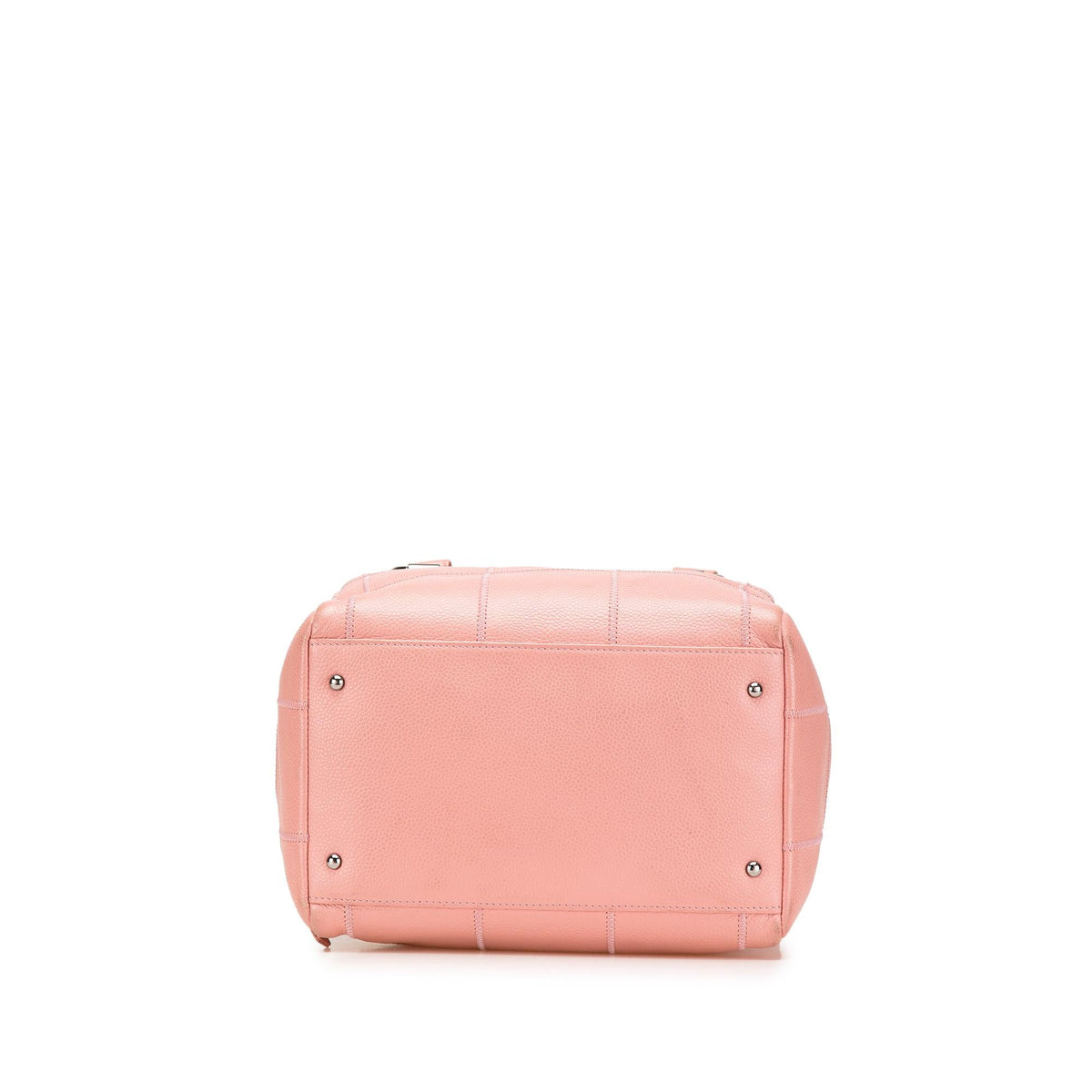 Chanel Choco Bar Caviar Shoulder Bag